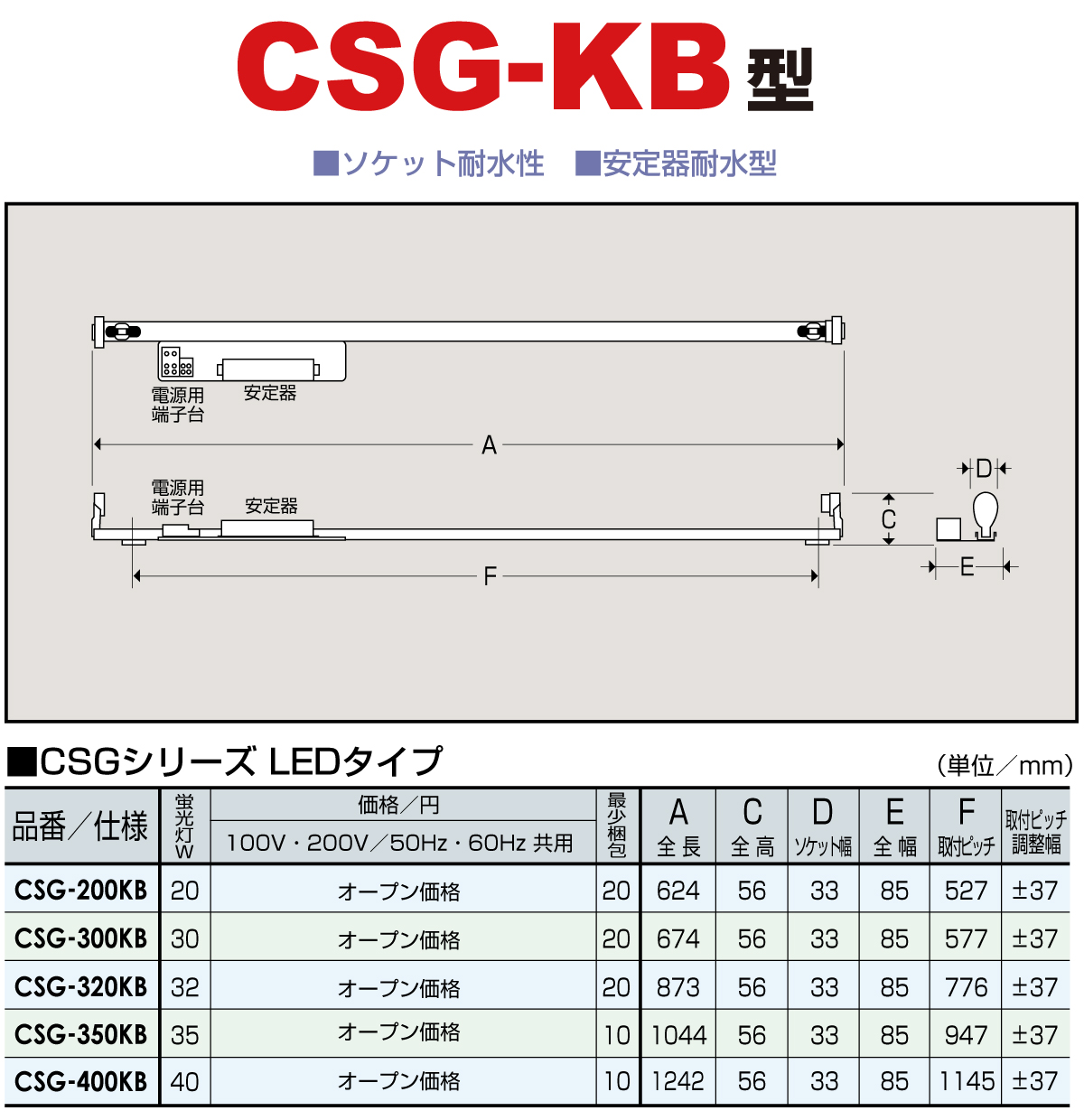 ランプ外形寸法