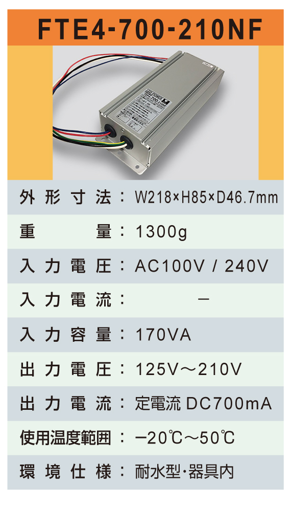 外照看板専用FL型LEDスポットライト